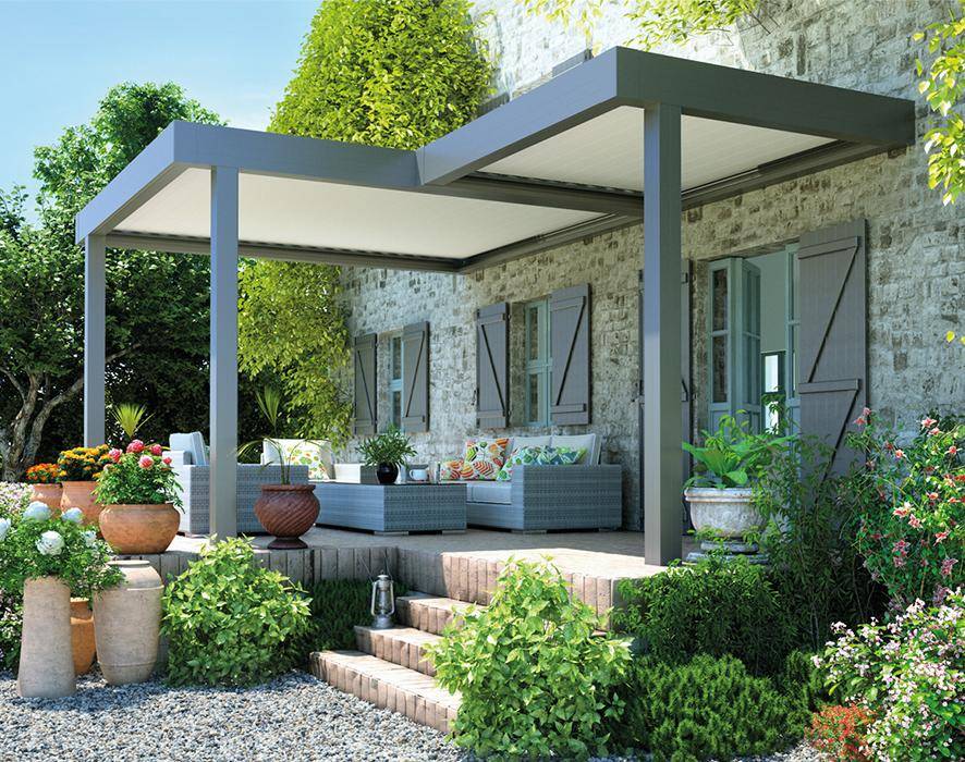Pergolas adossées sur-mesure - Pose et installation en Alsace
