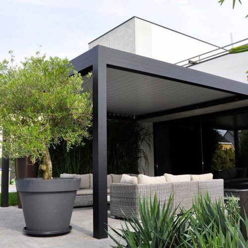 Pergolas adossées sur-mesure - Pose et installation en Alsace