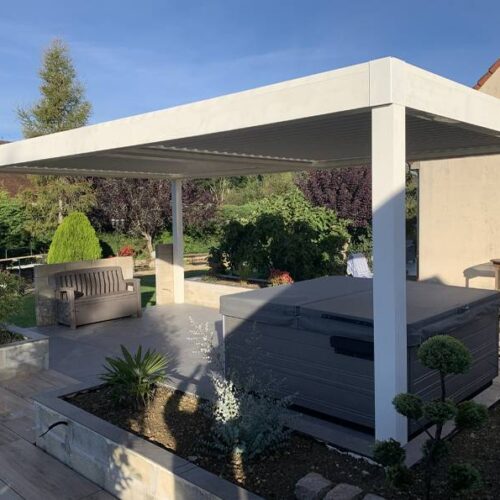 Pergolas autoportées sur-mesure - Pose et installation en Alsace