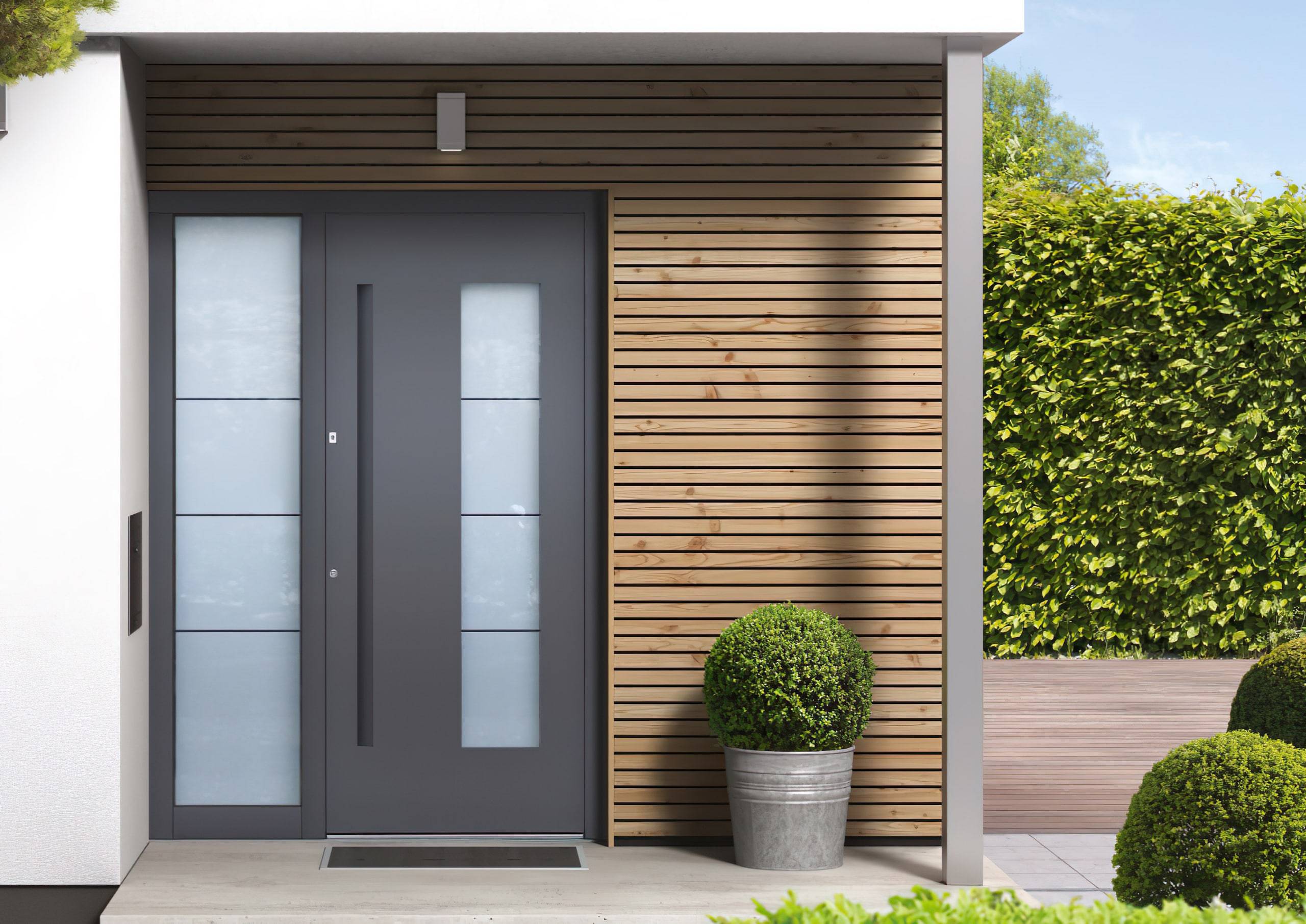 Porte d'entrée sur-mesure - Pose et installation en Alsace