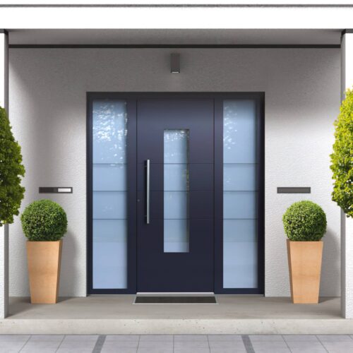 Porte d'entrée sur-mesure - Pose et installation en Alsace