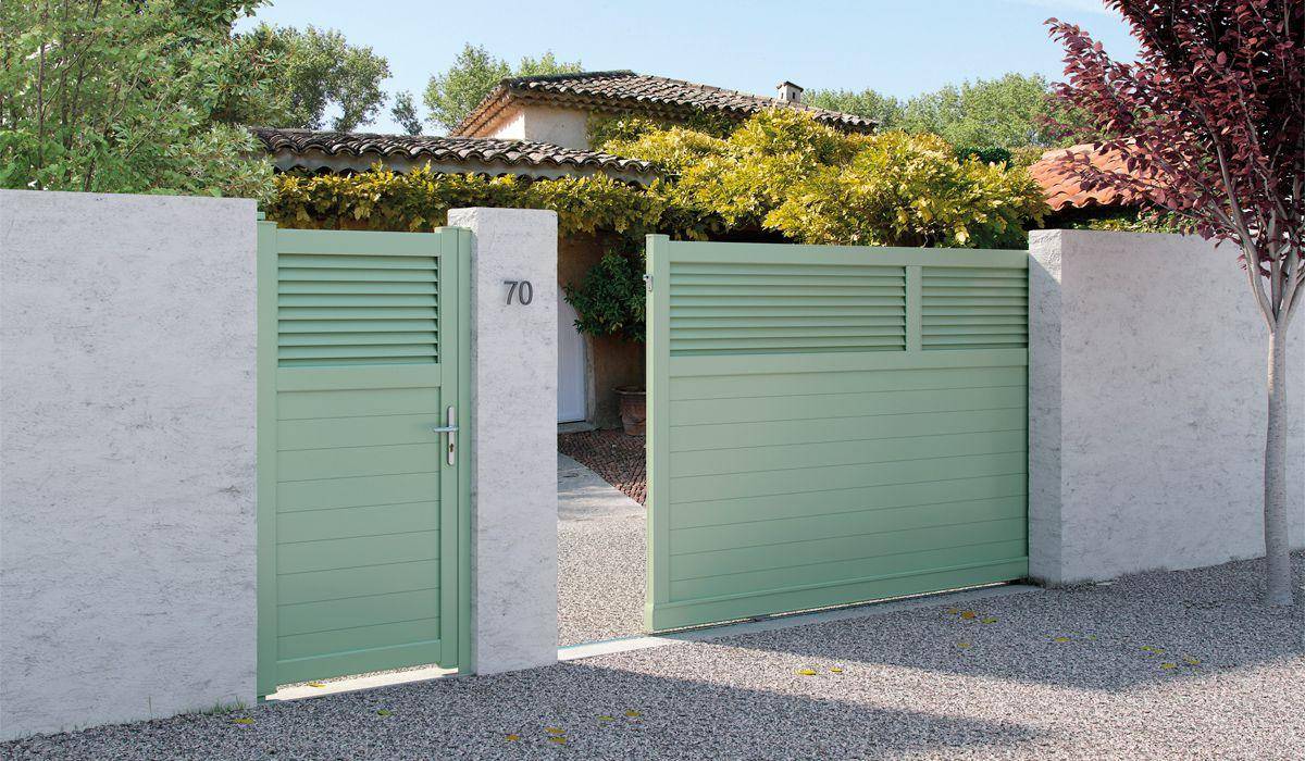 Portillon sur-mesure - Pose et installation en Alsace