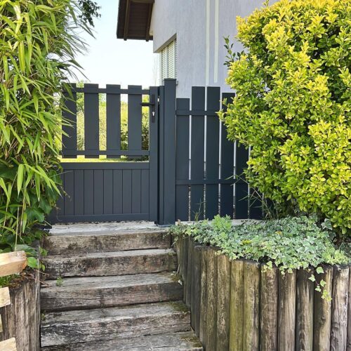 Portillon sur-mesure - Pose et installation en Alsace